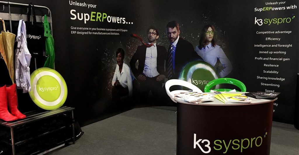 K3 Syspro≪Br≫Superpowers 14 B2b integrated marketing campaign - k3 syspro<br>superpowers
