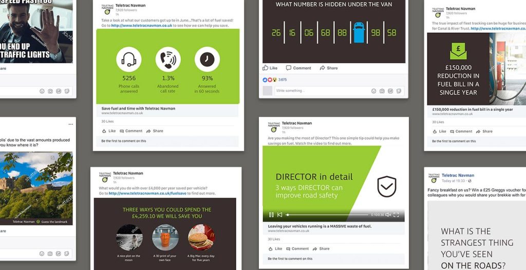 Teletrac Navman ≪Br≫Socials 4 B2b social media ideas