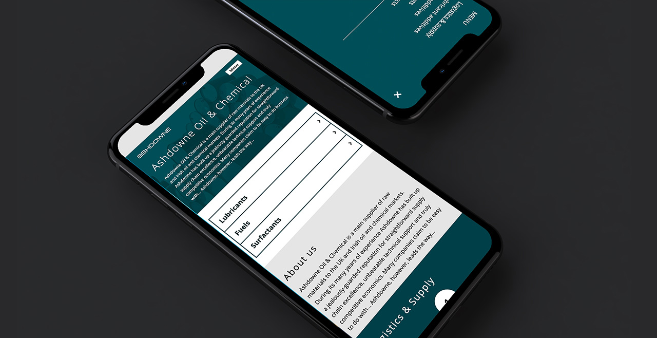 Ashdowne Oil ≪Br≫Website 6 B2b website development - ashdowne oil <br>website