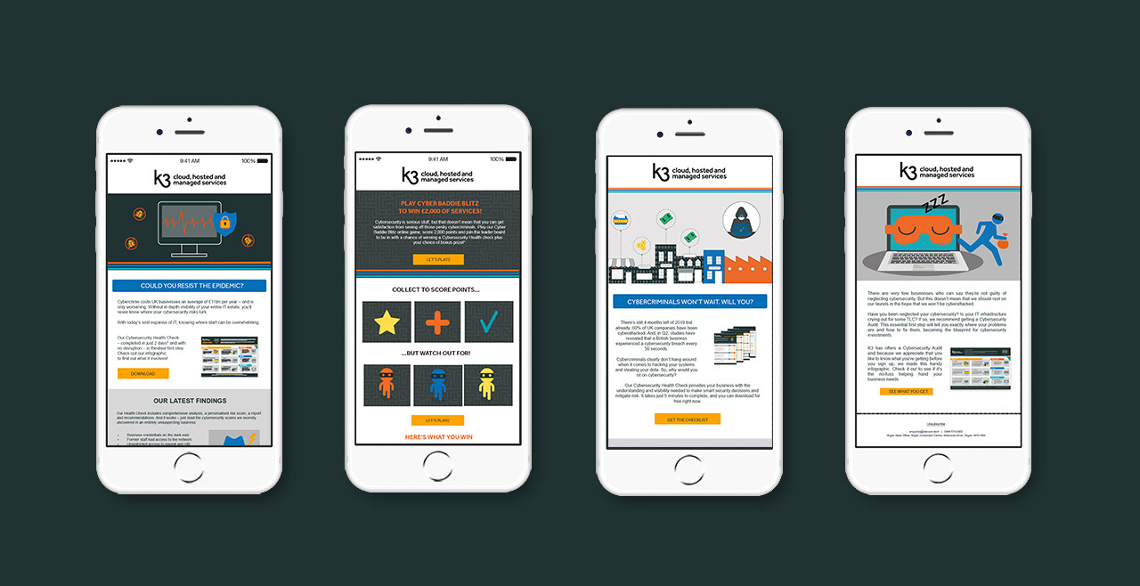 Tech b2b campaign - k3 <br>security surgery