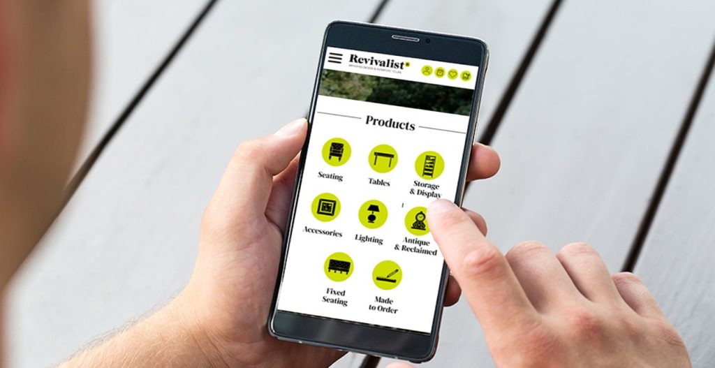 Revivalist ≪Br≫Website Development 4 Revivalist ecommerce web - mobile