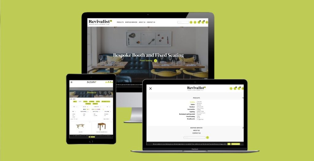 Revivalist ≪Br≫Website Development 6 Revivalist ecommerce web - responsive