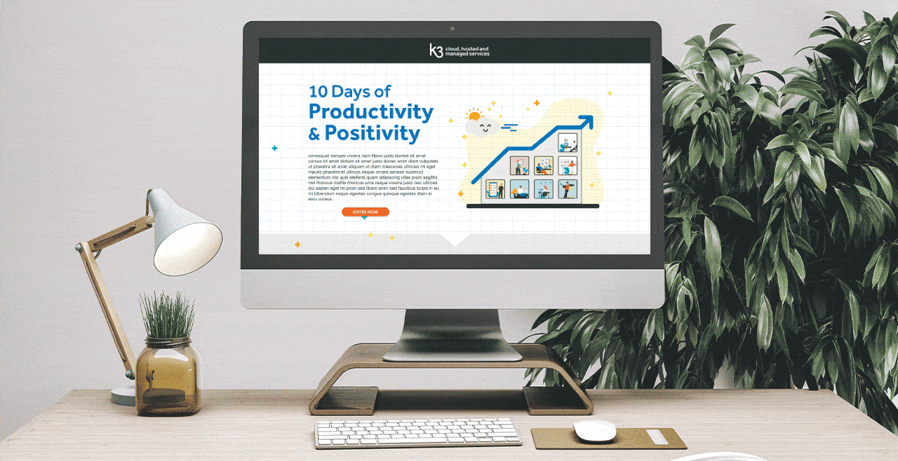 Integrated campaign - k3 cloud, hosted and managed services <br> productivity campaign