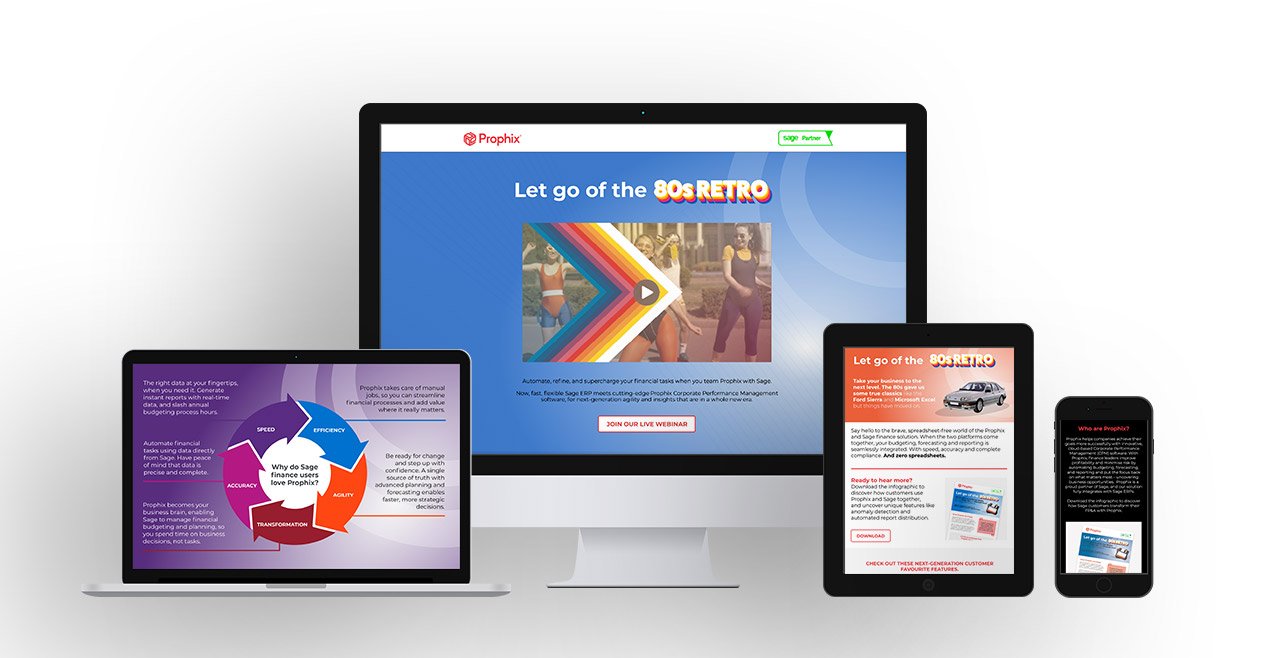 Prophix ≪Br≫Let Go Of The Retro Campaign 2 Prophix_multiscreen retro