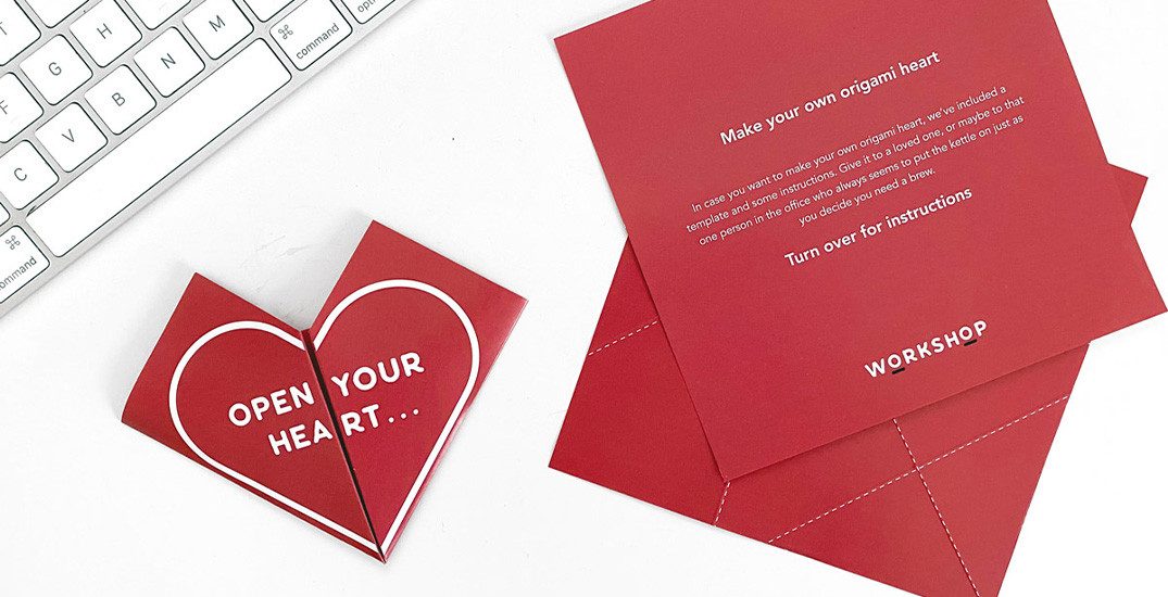 Valentines Themed Origami Hearts Direct Mail How direct mail can still make an impact - how direct mail can still make <strong>an impact</strong>